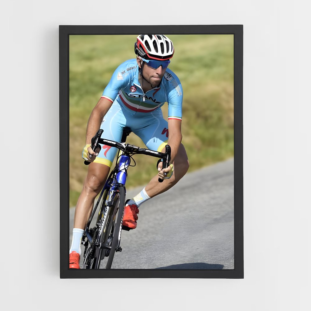 Poster La Route de Vincenzo – affiche Cyclisme (vue 2)